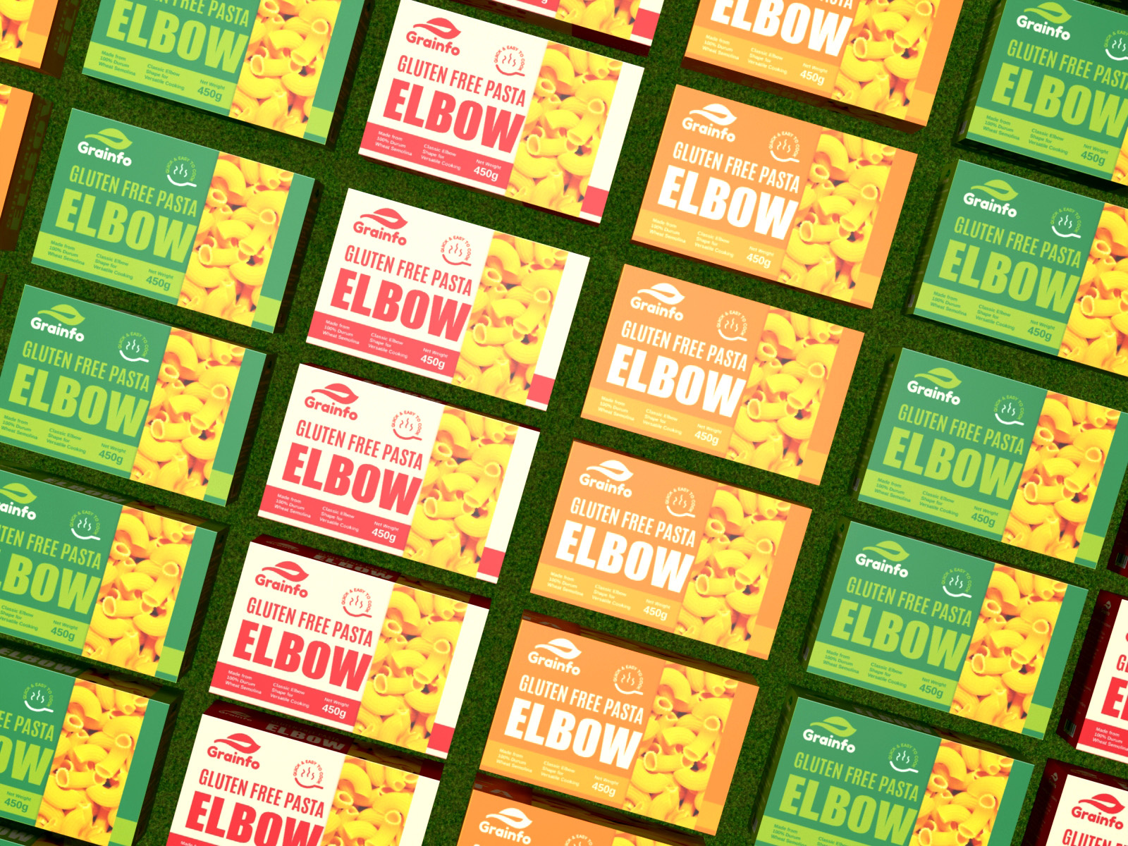 elbow pasta packaging design by Hadisur R Rafsan on Dribbble