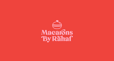 Macarons By Rahaf - logo & Brand identity branding graphic design logo