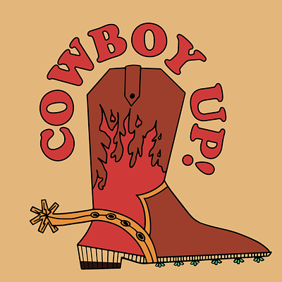 B-Sides Vo1. Cowboy Up branding design graphic design illustration logo typography vector