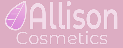 Daily Logo Design Challenge #1 - Allison Cosmetics branding daily dailylogochallenge design for hire graphic design logo vector