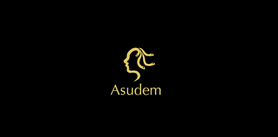 Asudem Final Logo asudem beauty product logo design medusa packaging design product packaging graphics product design