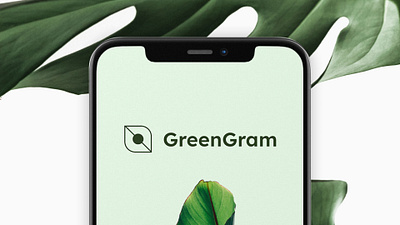 GreenGram Mobile App branding logo ui