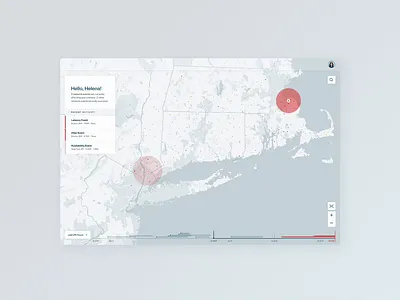 Network Event Map Interactions animation design graphic design interaction madebycraft map ui ux