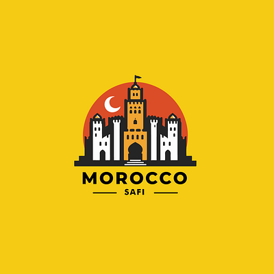 Logo Morocco Safi 3d africa animation asfi branding graphic design islam logo morocco motion graphics musk safi ui