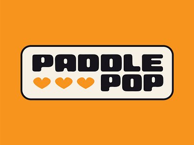 Paddle Pop 3 arcade arcade tittle branding design game 90s game nostalgia graphic design icon illustration logo motion graphics nintendo retro retro design retro game typography ui ux vector