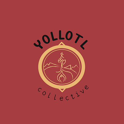 Yollotl Collective Logo Project architecture branding graphic design ilustrator logo