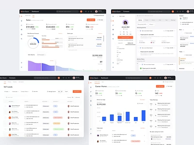 Kirrivan SaaS CRM - Showcase ads animation app contact crm customer dashboard leads manage management marketing pipeline product design saas saas design sales showcase ui ux web design