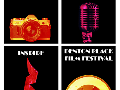 Film Festival flyer design graphic design poster design