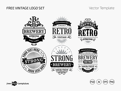 free logo design templates psd