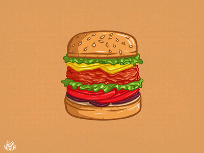 Burger art artwork design doodle graphic design illustration