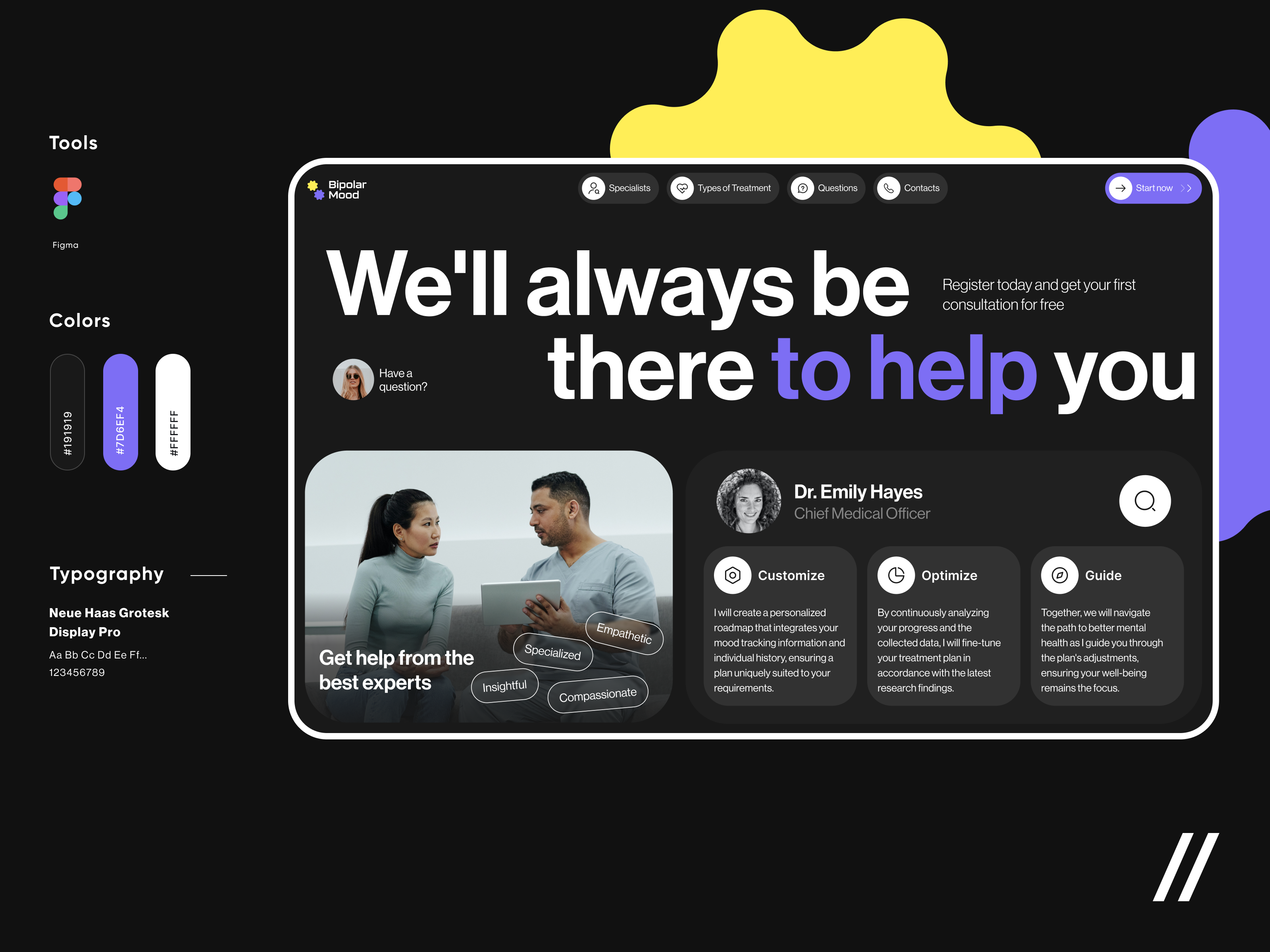 Mood Tracker Web Platform by Purrweb UI/UX Agency on Dribbble