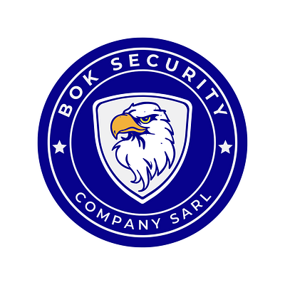 Logo Design Complete for Brand Bok Security circle logo logo design safety logo security logo