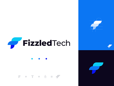 FizzledTech Logo Design branding creative graphic design identity logo logodesign vector