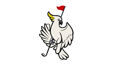 Custom Icon Design for Golf Club bird logo golf club logo golf logo sports icons sports logo