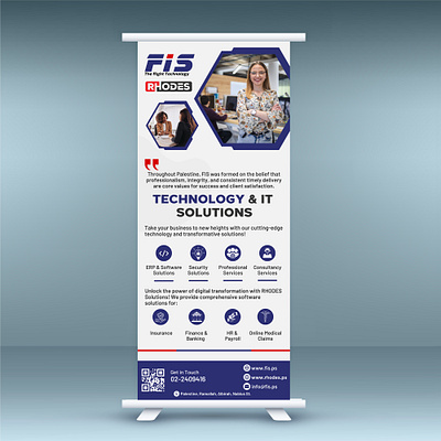 Flex Design Complete for Brand FIS banner design banner designs flyer design poster design print design