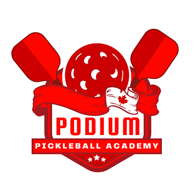 Sports Academy Logo Complete for Canada Client academy logo branding ill pickleball logo sports logo vector