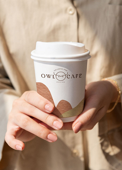 Our logo design for OWL CAFE captures the essence of warm coffee brandidentity branding coffeeshop creativity graphic design logodesign