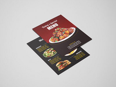 Food Menu (Double Page) Unused 3d animation branding digital menu food flyer food menu food menu design graphic design logo menu menu board motion graphics restaurant menu ui