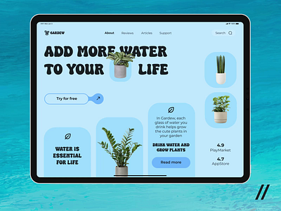 Water Intake Tracker Web Platform app branding design graphic design illustration logo typography ui ux vector