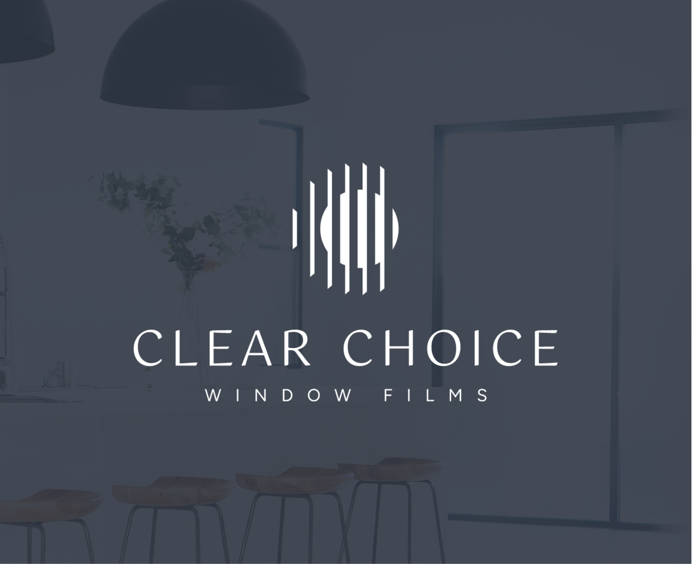 Clear Choice Window Films Logo Design branding breo design co c icon c logo classy logo clean logo design graphic design icon illustration illustrator logo logo design vector window films window logo