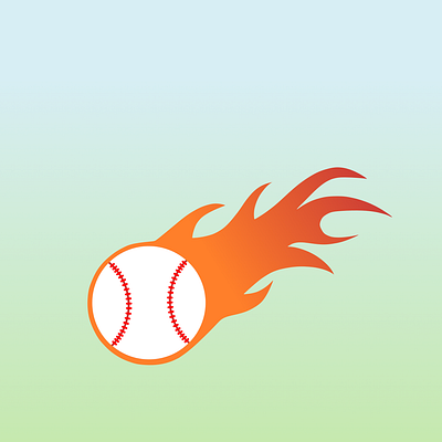 baseball ball speed flame baseball drawing fire gabriele graphic romano siena speed sport vasto vectorial