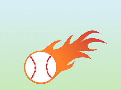 baseball ball speed flame baseball drawing fire gabriele graphic romano siena speed sport vasto vectorial