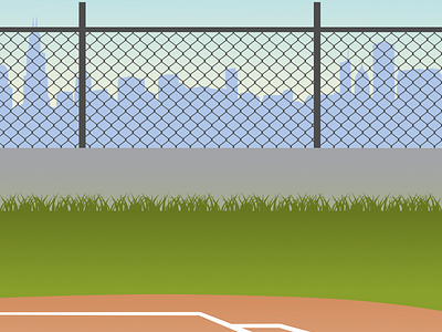 corner of a baseball field baseball corner drawing field gabriele graphic romano siena sport vasto vectorial