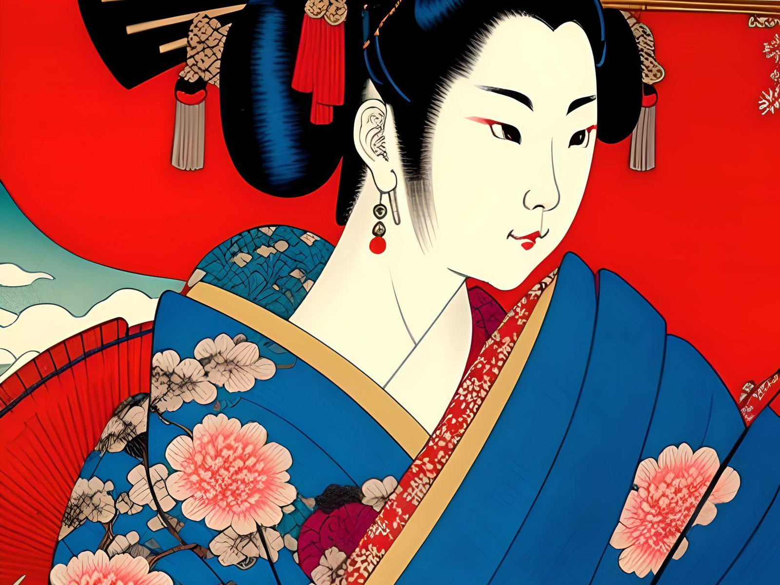 Geisha B Study in Japanese Style by Chesapeake Farms LLC on Dribbble