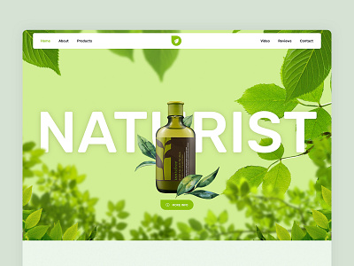 Splash Naturist bootstrap bootstrap template bootstrap theme cosmetics design green landing landing page modern nature naturist onepage splash ui web design web development