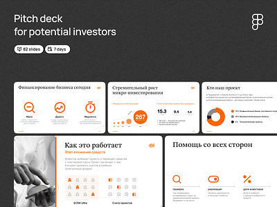 Pitch deck for potential investors pitch