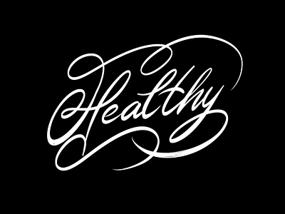 Healthy design flourish handmade handwriting le letter lettering rawtype type typography vietnam