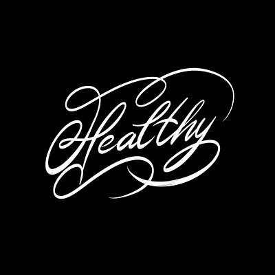 Healthy design flourish handmade handwriting le letter lettering rawtype type typography vietnam