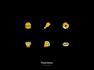 Food Icons branding burger food icon icon design icon pack illus illustration illustrator logo pizza ui ui design ux