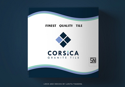 Logo & Branding Corsica Granite Tile book book layout brand identity branding business card catalog catalog design graphic design logo visual identity