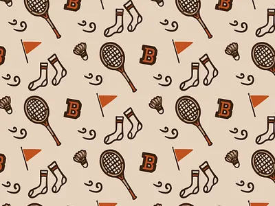 Varisty Sports Pattern brand design graphic design illustration logo logo design vector