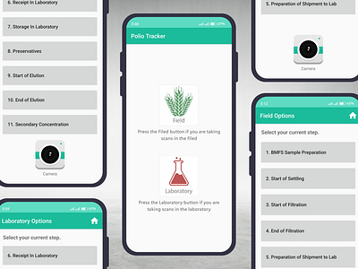Polio Tracker - Agricultural Research with a Mobile App ag data agri apps agritech android design app monetization app ux aso crop monitoring farm apps farmtech field data harvest app iot agriculture mobile testing mobile ui precision ag remote sensing responsive ui soil analysis sustainable farming