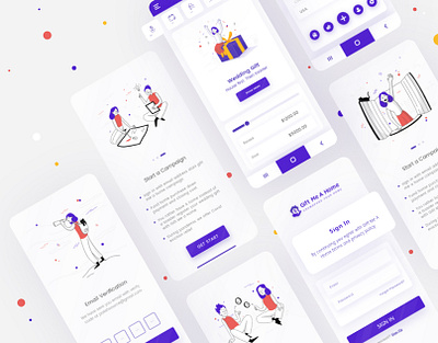 UIUX Design: Mobile App adobe xd branding design graphic design illustration logo modern ui motion graphics ui uiux web design web page