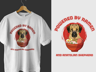 Ramen Sushi Anatolian Shepherd Dog T-Shirt anatolian shepherd dog t shirts branding christmas t shirts design custom t shirt design design dog and food fusion t shirts dog lover design dog lover t shirts dog t shirts graphic design japanese food t shirts love with dog t shirt pet lover gift pet lover t shirts ramen sushi t shirts t shirt design unique dog design t shirts