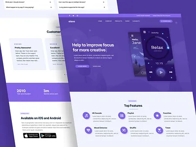 App and Software Website Design app app website boostrap website it service website saas saas website software software website startup website techology website web design website