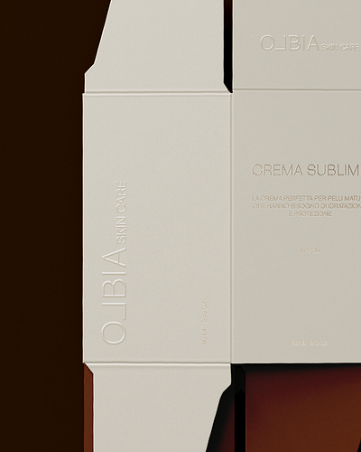 Olbia Skin Care Packaging Design brand identity branding luxury packaging packaging design skincare