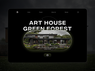 Art House concept🏡 concept design figma graphic design home house ui ux web web design