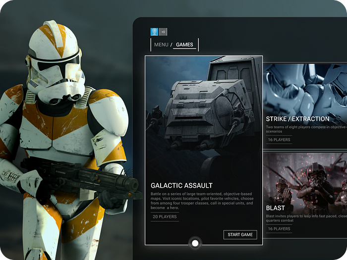 Game Menu designs, themes, templates and downloadable graphic elements ...