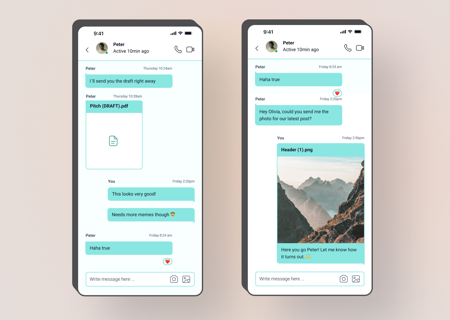 DAY 013 / DIRECT MESSAGE daily ui direct message message app mobile mobile display mockup ui ux wireframe