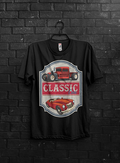 Vintage Car T-shirt Design car tshirt t shirt vintage tshirt