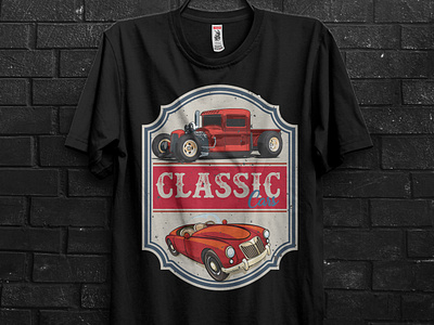 Vintage Car T-shirt Design car tshirt t shirt vintage tshirt