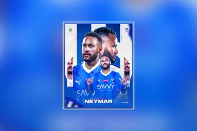 22 ❤️ SPORTS POSTER DESIGN | Football ⚽️ Fan Art Neymar Jr. branding design football graphic design neymar neymarjr sachitheek