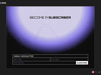 Daily UI 026: Subscribe branding dailyui design designinspo product design ui ux