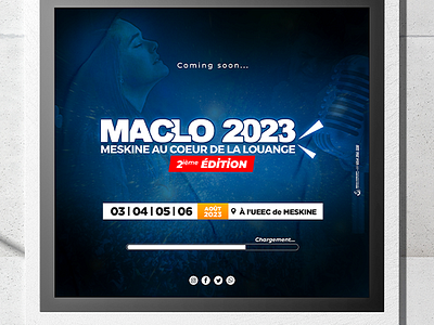 MACLO 2023 branding project branding church event church flyer event flyer design gospel identity maclo worship