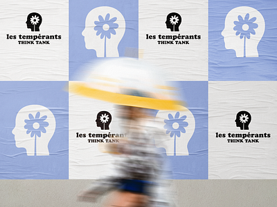 Les Tempérants - Think Tank branding design graphic design illustration imagination learning logo mind politic society talks thinktank vector
