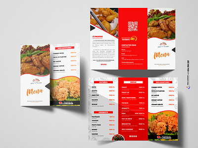 Trifold menu food brochure editorial design fast food flyer design food brochure food brochure design graphic design restaurant design trifold brochure trifold brochure design